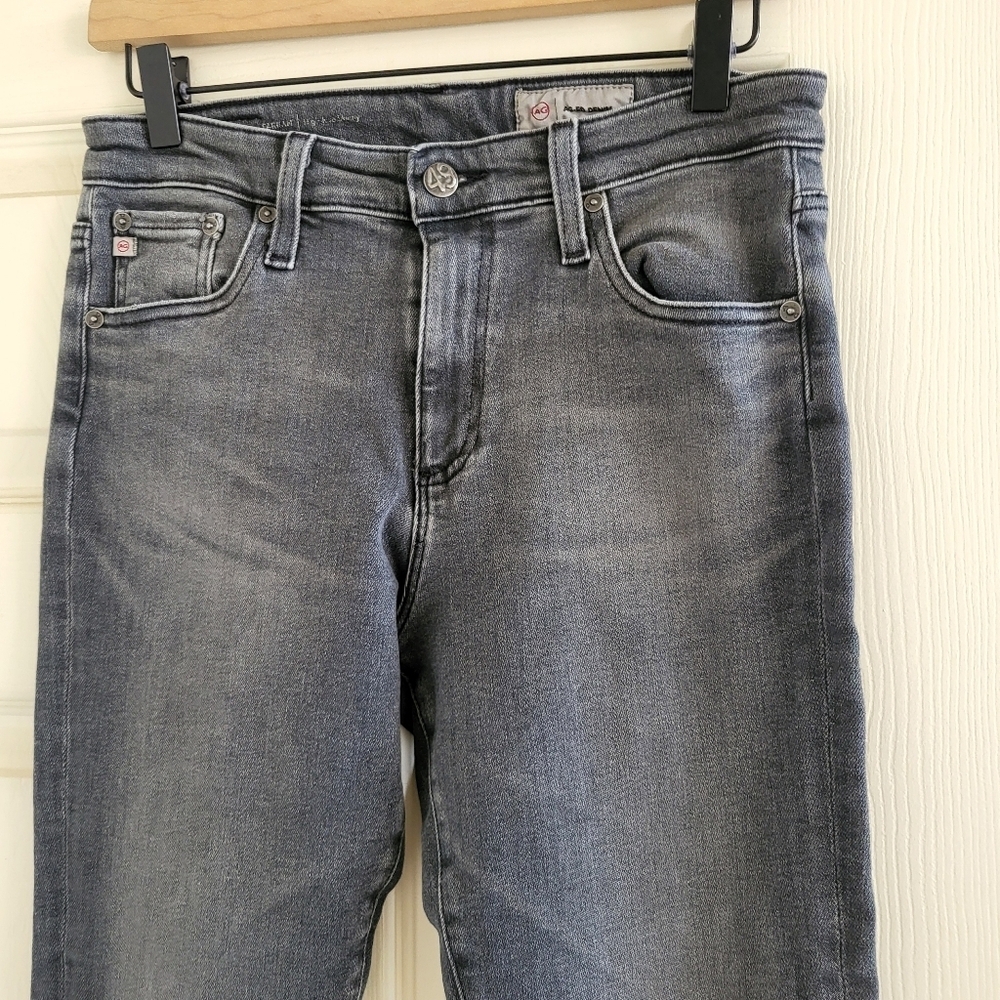 Ag Adriano Goldschmied Gray Skinny Jeans with Stretch - Picture 2 of 12